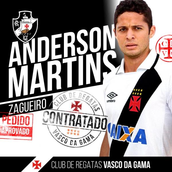ANDERSON MARTINS CHEGOU!
